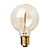お買い得  白熱電球-５個 40 W E26 / E27 G80 温白色 2200-2700 k レトロ風 / 調光可能 / 装飾用 白熱ビンテージエジソン電球 220-240 V