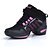 Χαμηλού Κόστους Sneakers Χορού-Γυναικεία Παπούτσια Χορού Τούλι Δαντέλα μέχρι πάνω Χωρίς Τακούνι Οριζόντια κοίλη έξοδος / Κόψιμο Επίπεδο Τακούνι Παπούτσια Χορού Χρυσό / Ροζ / Εξάσκηση / EU39