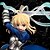 billige Anime-actionfigurer-Anime Actionfigurer Inspireret af Fate / Stay Night Altria Pendragon PVC 25 cm CM Model Legetøj Dukke Legetøj