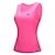 cheap Cycling Vest-SANTIC Women&#039;s Sleeveless Sports Tank Top - Pink Bike Vest / Gilet / Jersey, Breathable, Quick Dry, Ultraviolet Resistant Solid Colored / High Elasticity / Advanced Sewing Techniques