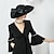זול כובע מסיבות-כובעי מסיבת חתונה לנשים אלגנטיים בסגנון נשי קלאסי כובעי משי צמר כובעי ראש למסיבת תה כיסוי ראש ליום נשים