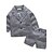 cheap Sets-Boys 3D Stripes Clothing Set Long Sleeve Fall Stripes Others Toddler