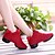 cheap Dance Sneakers-Women&#039;s Dance Shoes Dance Sneakers Sneaker Flat Heel White / Black / Red / Practice