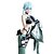 billige Anime-kostymer-Inspirert av SAO Alicization Shino Cosplay Anime  &quot;Cosplay-kostymer&quot; Japansk Cosplay Klær Lapper Langermet Frakk Trikot / Heldraktskostymer Hodeplagg Til Dame / Shorts / Hansker / Belte / Emblem