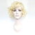 cheap Older Wigs-Synthetic Wig Wavy Wavy Wig Blonde Medium Length Blonde Synthetic Hair Women&#039;s Blonde