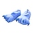 preiswerte Kigurumi Pyjamas-Erwachsene Kigurumi-Hausschuhe Monster Blaues Monster Tier Einfarbig Pyjamas-Einteiler Pyjamas Polyester Baumwolle Cosplay Für Herren und Damen Halloween Tiernachtwäsche Karikatur