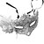 ieftine Accesorii-Carnaval Mască Unisex Halloween Carnaval An Nou Festival / Sărbătoare Costume de Halloween Ținutele Negru / Argintiu / Roz Mată Dantelă