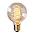 billige Glødelamper-5stk 40 W E26 / E27 G80 Varm hvid 2200-2700 k Kontor / Business / Dæmpbar / Dekorativ Glødelampe Vintage Edison pære 220-240 V