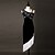 Недорогие Одежда для латинских танцев-Латино Платье С кисточками Жен. Выступление Без рукавов Средняя талия Спандекс