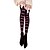 ieftine Accesorii Lolita-Pentru femei Punk Lolita Dantelat rochie de vacanță Rochii Șosete / ciorapi Negru / Roșu Negru Nod Papion Catifea Accesorii Lolita