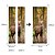 cheap Door Stickers-DIY 3D Forest Deer Wall Stickers DIY Mural Bedroom Home Decor Poster PVC Waterproof Animals Deer Door Sticker Decal for Kids Room 77x200cm