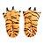 cheap Kigurumi Pajamas-Adults&#039; Kigurumi Pajamas Slippers Nightwear Camouflage Tiger Animal Animal Onesie Pajamas Pajamas Funny Costume Polyester Cotton Cosplay For Men and Women Halloween Animal Sleepwear Cartoon