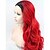 cheap Synthetic Lace Wigs-Synthetic Lace Front Wig Body Wave Water Wave Body Wave Water Wave Lace Front Wig Medium Length Long Red Synthetic Hair Women&#039;s Ombre Hair Dark Roots Natural Hairline Red