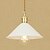 cheap Island Lights-1-Light 22 cm Anti-Glare / Mini Style / Bulb Included Pendant Light Metal Cone Painted Finishes Chic &amp; Modern 110-120V / 220-240V