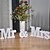 olcso Partidekoráció-3db / készlet esküvői dekoráció mr&amp;amp; mrs mariage dekoráció születésnapi party dekoráció fehér betűk esküvői jel forró