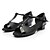 cheap Latin Shoes-Women&#039;s Dance Shoes Latin Shoes Heel Customized Heel Customizable Black / Indoor / EU40