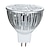 preiswerte LED-Spotleuchten-10 Stk. 9 W LED-Glühbirne Scheinwerfer 900 lm mr16 3 LED-Perlen LED dekorativ warm kalt weiß für Landschafts-Einbauschienenbeleuchtung AC12 V 90 W Halogen-Äquivalent