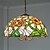 olcso Sziget lámpák-átmérő 40cm tiffany függő lámpák üveg lámpa árnyékoló nappali hálószoba étkező gyerekszoba világítótest