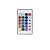 Χαμηλού Κόστους Βάσεις Λάμπας &amp; Συνδέσεις-Χειριστήρια RGB Τηλεχειριζόμενο 1 τμχ 0.033kg Φωτιστικό αξεσουάρ 10/18/2017 1 τμχ