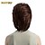 cheap Synthetic Trendy Wigs-Synthetic Wig Straight Straight Layered Haircut Wig Short Brown Synthetic Hair Women&#039;s Highlighted / Balayage Hair Side Part Brown MAYSU