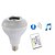 cheap LED Smart Bulbs-1pc 7 W 500 lm E26 / E27 LED Smart Bulbs T 26 LED Beads SMD 5050 Bluetooth / Dimmable / Remote-Controlled Color-changing 85-265 V / RoHS / FCC