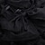 baratos Vestidos Lolita-Gothic Lolita Lolita Vacation Dress Dress Women&#039;s Pure Color Japanese Cosplay Costumes Plus Size Customized Black Ball Gown Solid Colored Butterfly Sleeve Sleeveless