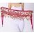 cheap Dance Accessories-Belly Dance Hip Scarves Women&#039;s Performance Polyster Paillette Hip Scarf