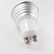 billige Lyspærer-1pc 4 W LED-spotpærer 300 lm GU10 1 LED perler Høyeffekts-LED Mulighet for demping Fjernstyrt Dekorativ RGB 100-240 V / 1 stk. / RoHs
