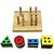 tanie Zestawy do nauki i badań-Drewniane puzzle Zabawka edukacyjna Zabawka Sorter kształtów Drewno Dla dzieci Unisex Dla chłopców Dla dziewczynek Zabawki Prezent