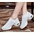Χαμηλού Κόστους Sneakers Χορού-Γυναικεία Παπούτσια Χορού Παπούτσια Χορού Πρακτική Εκπαίδευση Παπούτσια Χορού Χωρίς Τακούνι Τακούνια Λευκό Μαύρο / Εξάσκηση / EU40