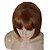 cheap Synthetic Trendy Wigs-Synthetic Wig Straight Straight Bob With Bangs Wig Short Brown Synthetic Hair Women&#039;s Brown StrongBeauty