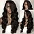 baratos Perucas de cabelo humano-Human Hair Glueless Lace Front Lace Front Wig style Brazilian Hair Body Wave Wig 150% Density with Baby Hair Natural Hairline Women&#039;s Long Human Hair Lace Wig ELVA HAIR