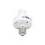 abordables Lampes Connectées-sonoff® e27 led wifi ampoule smart porte-application base socket télécommande par ios android ac100-250v