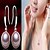 cheap Earrings-Women&#039;s Pearl Stud Earrings Drop Earrings Ladies Elegant Fashion Sterling Silver Pink Pearl Earrings Jewelry White / Black / Purple For Party Daily