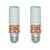 preiswerte LED-Kolbenlichter-Brelong 2 Stück 16W E27 84LED SMD2835 Mais Licht AC220V warm / weiß weiß / doppelte Lichtfarbe