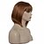 cheap Synthetic Trendy Wigs-Synthetic Wig Straight Straight Bob With Bangs Wig Short Brown Synthetic Hair Women&#039;s Brown StrongBeauty