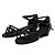 Χαμηλού Κόστους Latin Παπούτσια-Γυναικεία Παπούτσια Χορού Παπούτσια χορού λάτιν Τακούνια Προσαρμοσμένο τακούνι Εξατομικευμένο Μαύρο / Χρυσό / Ασημί / Εσωτερικό