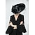 お買い得  パーティーハット-女性のウェディングパーティー帽子エレガントなクラシックフェミニンスタイルウールシルク帽子ティーパーティー用かぶとレディースデーかぶと帽子