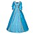 cheap Historical &amp; Vintage Costumes-Punk Lolita Rococo Victorian 18th Century Vacation Dress Dress Party Costume Masquerade Ball Gown Women&#039;s Girls&#039; Satin Costume Blue Vintage Cosplay Long Sleeve Floor Length Ball Gown Plus Size