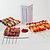 abordables Ustensiles de cuisson-Barbecue barbecue 16 trous brochettes alimentaire trancheuse grill brochette kebab maker boîte kit outil