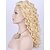 cheap Synthetic Lace Wigs-Synthetic Lace Front Wig Curly Wavy Natural Wave Kinky Curly Lace Front Wig Blonde Medium Length Long Blonde Synthetic Hair Women&#039;s Blonde