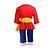 olcso Anime kosztümök-Ihlette Egy darab Majom D. Luffy Anime Szerepjáték jelmezek Japán Cosplay öltönyök Kollázs Felső Öv Rövidnadrágok Kompatibilitás Férfi Női