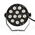 billige Scenelys med-12 W 12 LED perler LED-scenelys Lilla 100-240 V / RoHs / CE / FCC