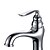 billige Baderomskraner-Baderom Sink Tappekran - Standard Krom Centersat Enkelt Håndtak Et HullBath Taps