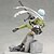 billiga Animefigurer-Anime Actionfigurer Inspirerad av Cosplay Shino SAO Kirito Swordman Yuuki Asuna pvc 22.5 cm CM Modell Leksaker Dockleksak