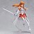 billiga Animefigurer-Anime Actionfigurer Inspirerad av SAO Swords Art Online Asuna Yuuki pvc 13 cm CM Modell Leksaker Dockleksak / Mer accessoarer / Mer accessoarer