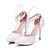 cheap Wedding Shoes-Women&#039;s Wedding Shoes Wedding Party &amp; Evening Pearl Buckle Appliques Pointed Toe Comfort Novelty PU White