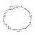 cheap Bracelets-Women&#039;s Chain Bracelet Thick Chain Ladies Sterling Silver Bracelet Jewelry Silver For Party Daily