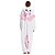 cheap Kigurumi Pajamas-Adults&#039; Kigurumi Pajamas Unicorn Animal Onesie Pajamas Polar Fleece Pink Cosplay For Men and Women Animal Sleepwear Cartoon Festival / Holiday Costumes