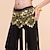 cheap Dance Accessories-Belly Dance Hip Scarves Women&#039;s Performance Polyster Paillette Hip Scarf